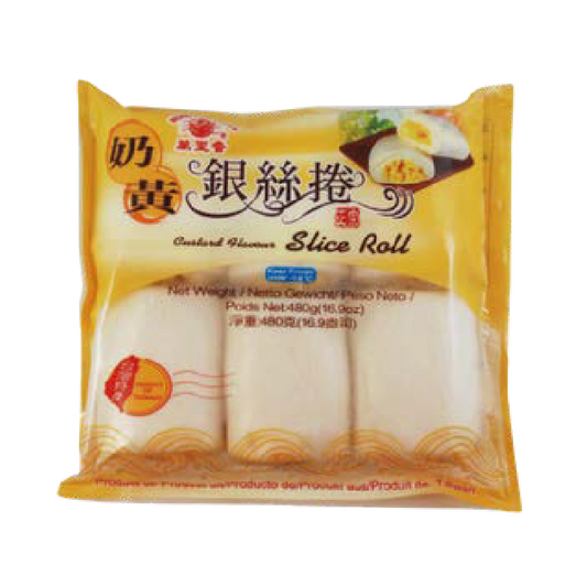 Mong Lee Shang Custard Flavour Slice Roll