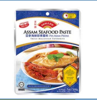 Dollee Assam Laksa Seafood Paste