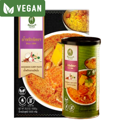 Nittaya Vegetarian Massaman Curry Paste