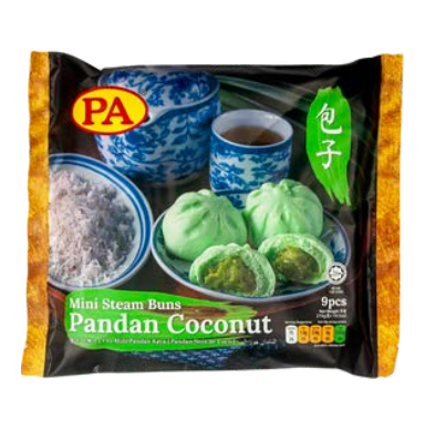 PA Mini Pandan Coconut Steam Buns