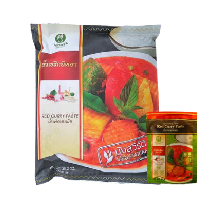 Nittaya Vegetarian Red Curry Paste