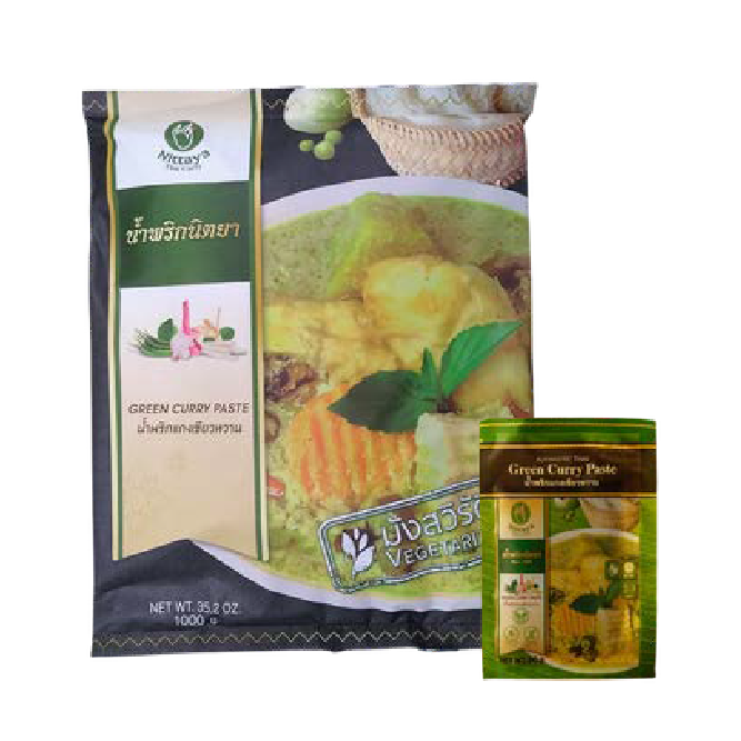 Nittaya Vegetarian Green Curry Paste